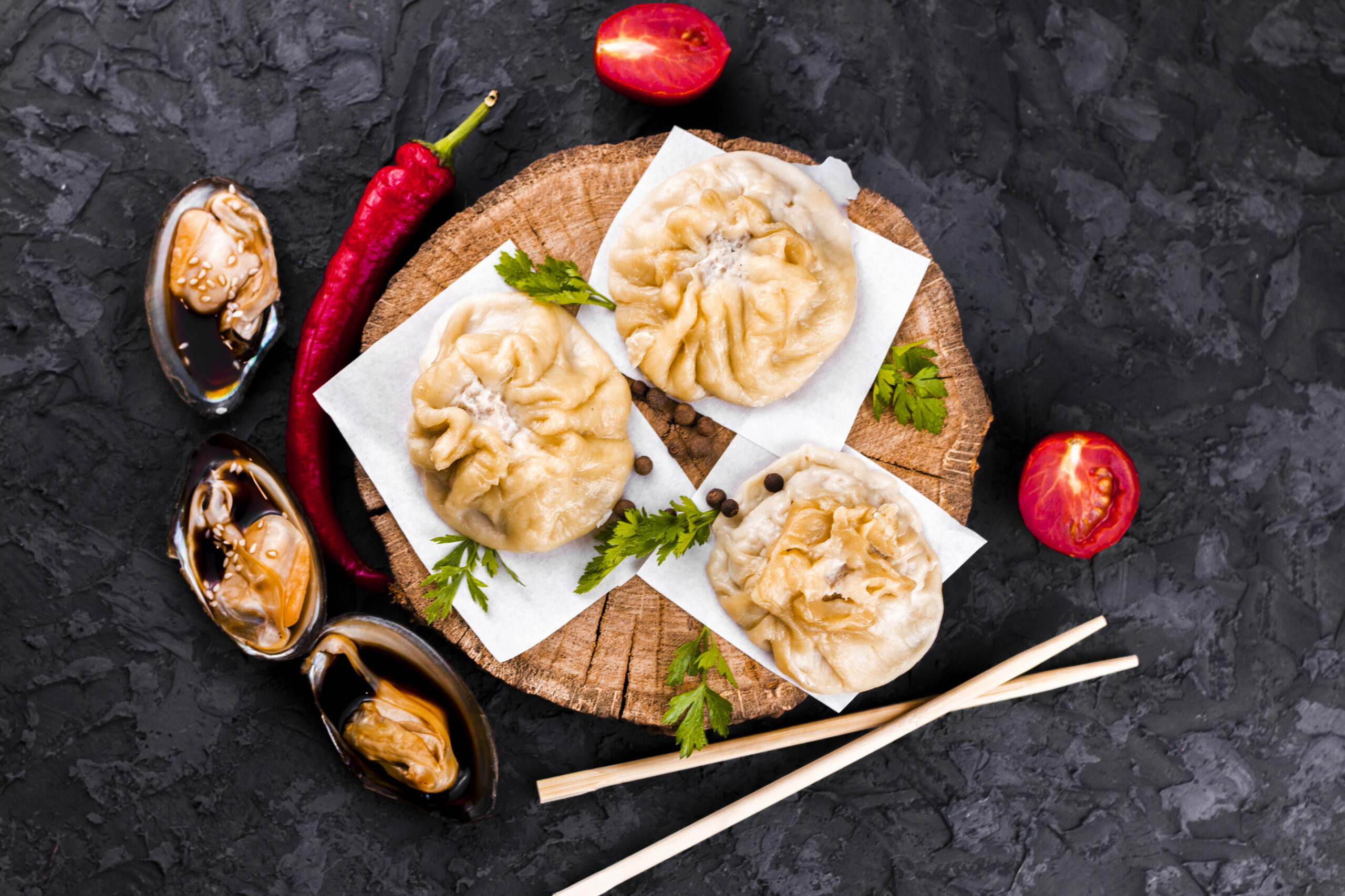 Paneer Sizzler Momos